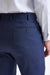 Dark Blue Wool Farley Trousers Lifestyle - View Four