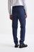 Dark Blue Wool Farley Trousers Lifestyle - View Five
