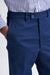 Navy Blue Super 100's Merino Wool Farley Trousers The Royal - View Three
