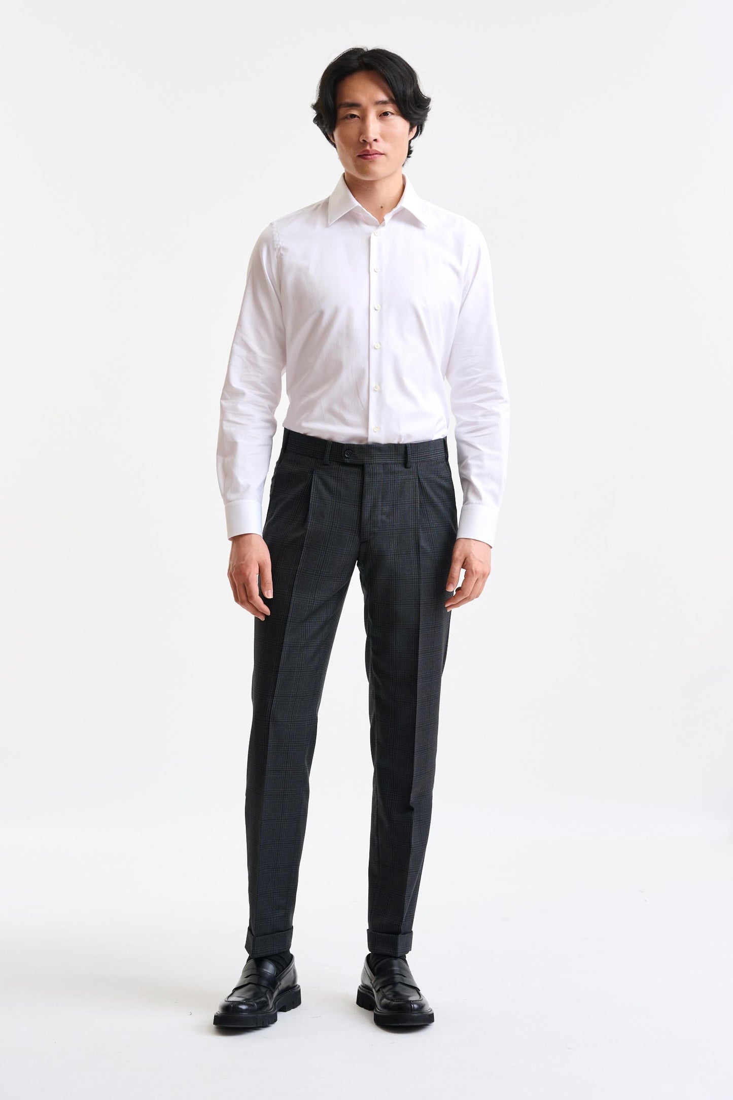 Grey 100% Wool Farley Trousers Freestyle - Image 2