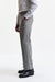 Grey Wool Farley Trousers Flannel & Saxony - Image 4