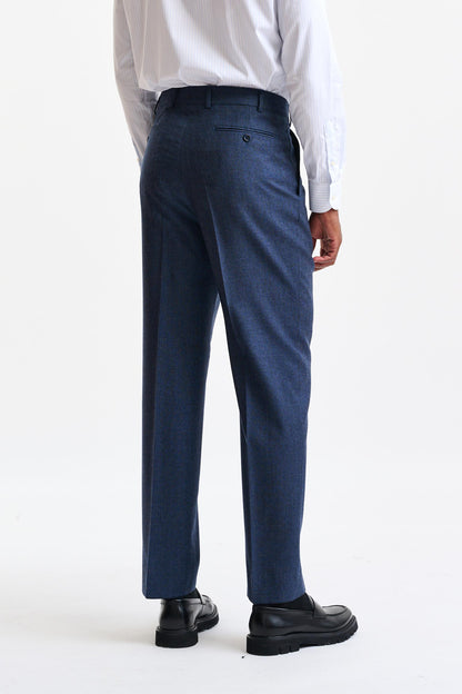 Blue Wool Farley Trousers Hybrid - Image 6