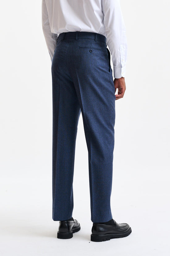 Blue Wool Farley Trousers Hybrid - Image 6