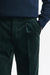 Green Cashmere and Cotton Farley Trousers Corduroy - Image 3