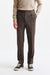 Brown Super 130´s Wool Farley Trousers Hybrid - Image 1