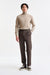 Brown Super 130´s Wool Farley Trousers Hybrid - Image 2