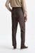 Brown Super 130´s Wool Farley Trousers Hybrid - Image 5