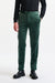 Green 100% Cotton Farley Trousers Fine Velvet - Image 1