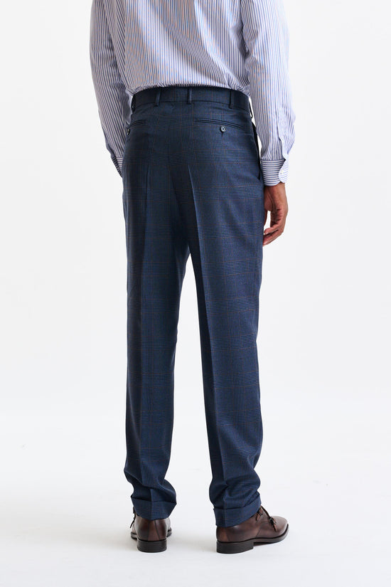 Blue 100% Wool Farley Trousers Freestyle - Image 5