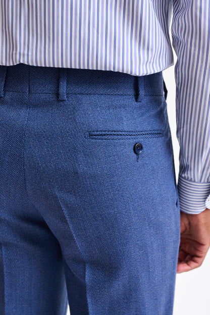 Blue Wool Farley Trousers Freestyle - Image 5