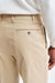 Light Brown Cleeve Trousers Cashmere Cotton