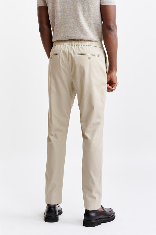 Light Brown Cotton Marden Trousers Cashmere Cotton Image 6