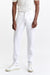 Pantalon En Coton Blanc Zeals Coton Cachemire