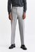 Light Grey 100% Wool Ronas Trousers Capri