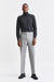 Light Grey 100% Wool Ronas Trousers Capri