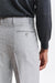 Light Grey 100% Wool Ronas Trousers Capri