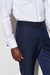 Dark Blue 100% Wool Super 120's Signature Trousers Jazz - 4