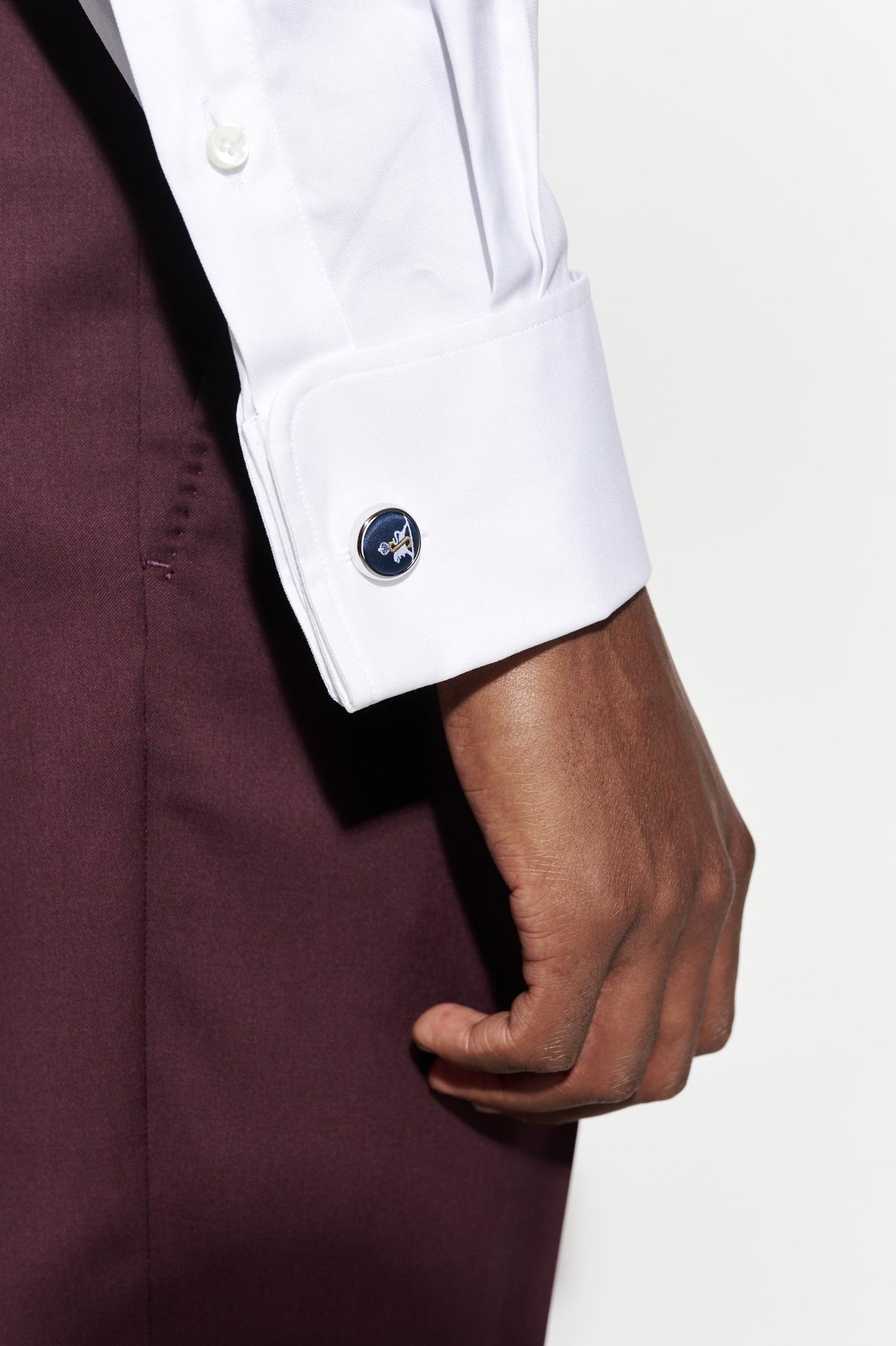 Donkerrode 100% Wol Super 100's Zeals Broek New Deluxe