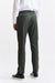Dunkelgrüne Hose aus 100 % Wolle Super 100's Marden New Deluxe
