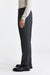 Medium Grey 100% Wool Super 100's Signature Trousers New Deluxe