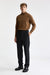 Dark Grey 100% Wool Super 100's Gurkha Trousers Flannel & Saxony