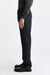 Dark Grey 100% Wool Super 100's Drawstring Trousers Flannel & Saxony