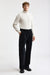 Schwarze Signature-Hose aus Baumwolle, Cord