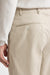 Pantalones «Signature» de algodón y cachemira, color marrón claro, de la gama Cashmere Cotton