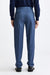 Medium Blue 100% Wool Super 100's Signature Trousers New Deluxe