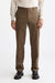 Medium Brown Cotton Signature Trousers Cashmere Cotton