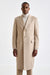 Beige 100% Cashmere Hereford Overcoat Zeus - View 2