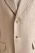 Beige 100% Cashmere Hereford Overcoat Zeus - View 3