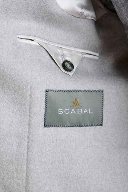 Grey Wool Sheffield Overcoat Zeus - View 3