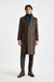 Dark Brown Wool Lincoln Overcoat Zeus - View 2