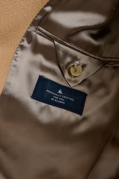 Light Brown 100% Wool Winchester Overcoat Zeus - View 7