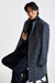 Blue Checked Wool Lincoln Overcoat Zeus - View 10