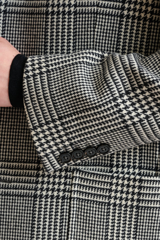 Black Wool & Cashmere Durham Overcoat Zeus - View 5