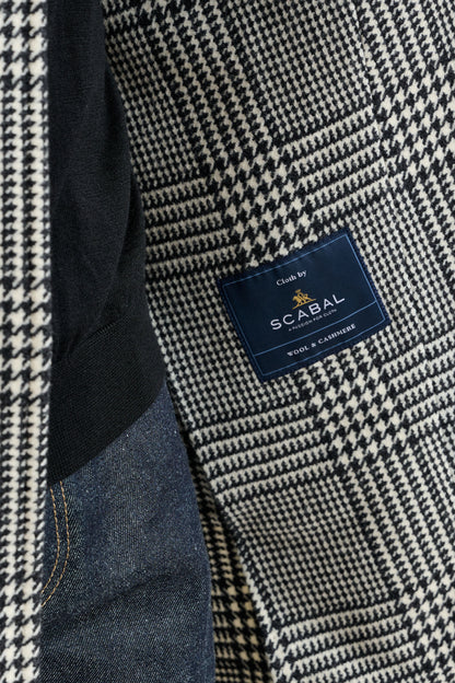 Black Wool & Cashmere Durham Overcoat Zeus - View 6