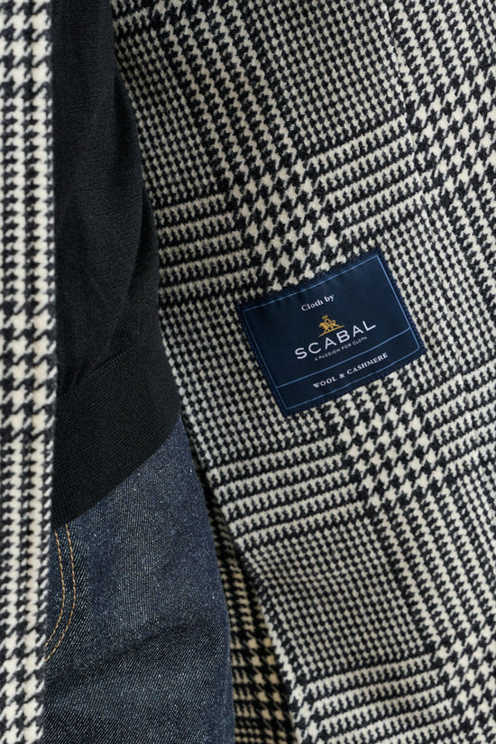 Black Wool & Cashmere Durham Overcoat Zeus - View 6