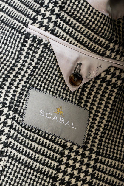 Black Wool & Cashmere Durham Overcoat Zeus - View 7