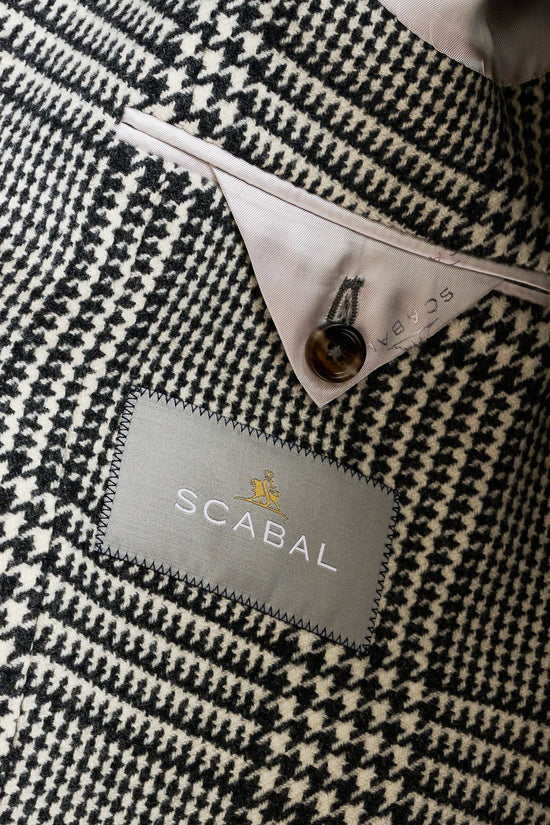 Black Wool & Cashmere Durham Overcoat Zeus - View 7