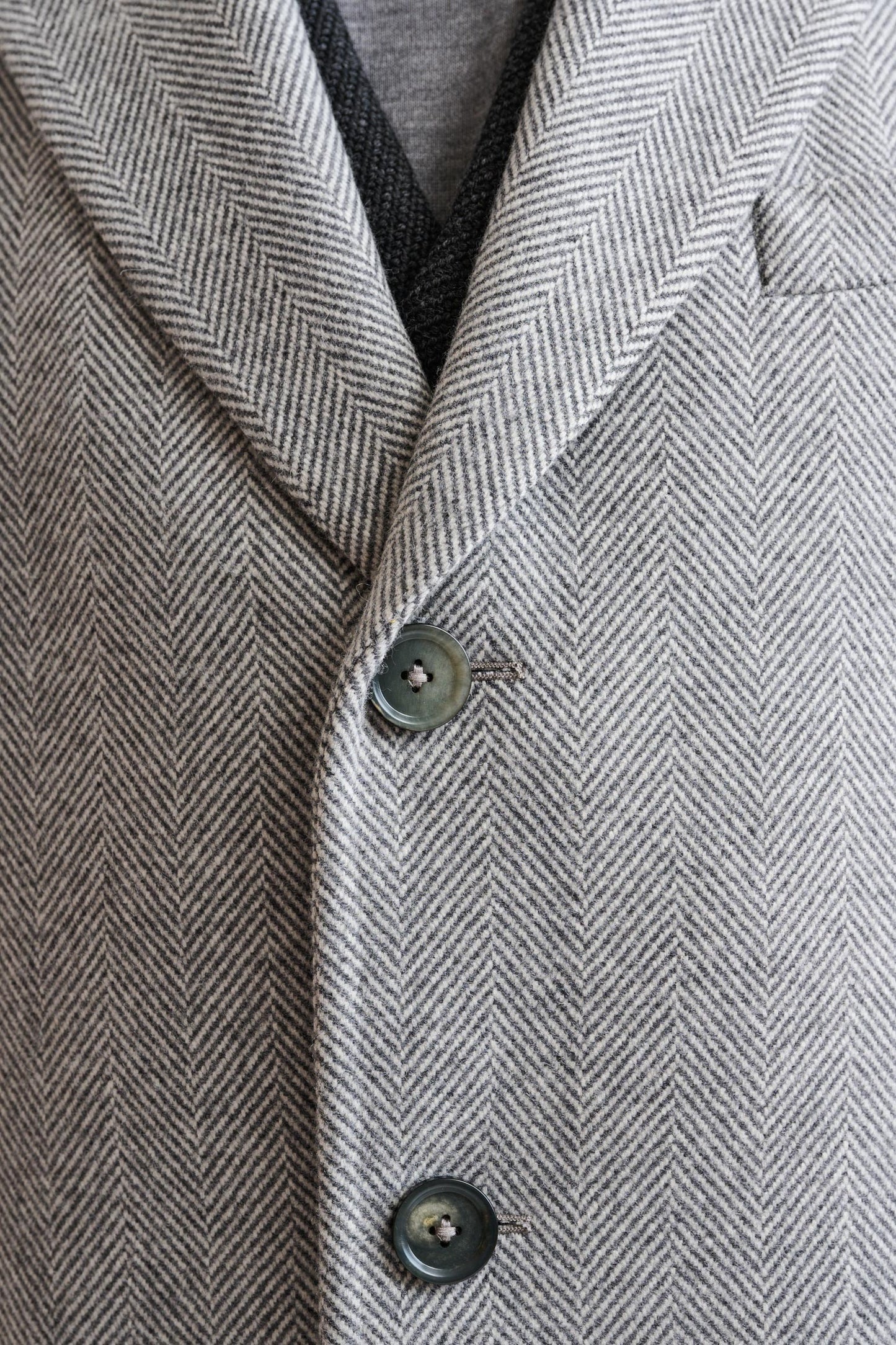 Light Grey 100% Wool Lincoln Overcoat Zeus - Image 5