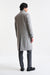 Light Grey 100% Wool Lincoln Overcoat Zeus - Image 8