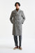 Black & White Wool & Cashmere Sheffield Overcoat Zeus - Image 2