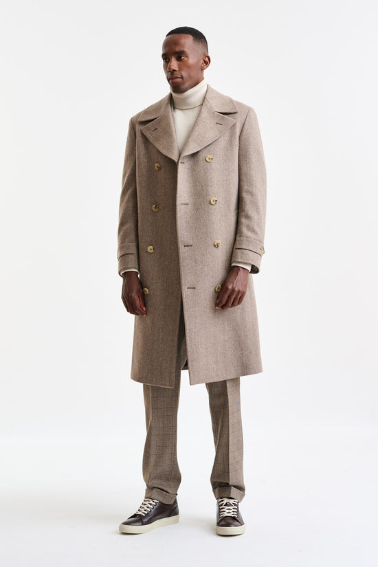 Light Brown Wool Sheffield Overcoat Zeus - Image 2