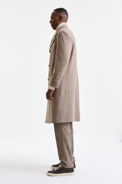 Light Brown Wool Sheffield Overcoat Zeus - Image 5