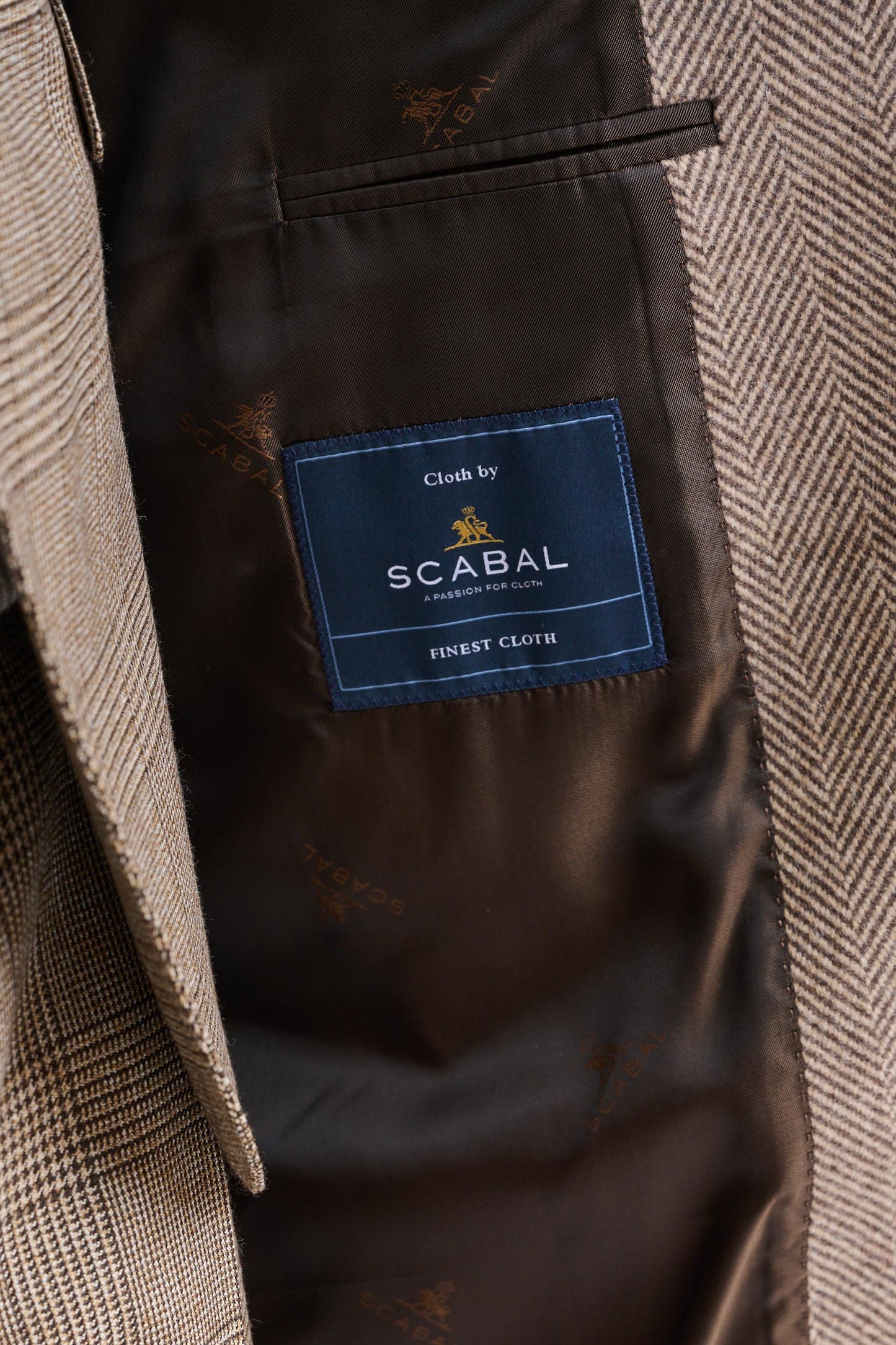 Light Brown Wool Sheffield Overcoat Zeus - Image 7