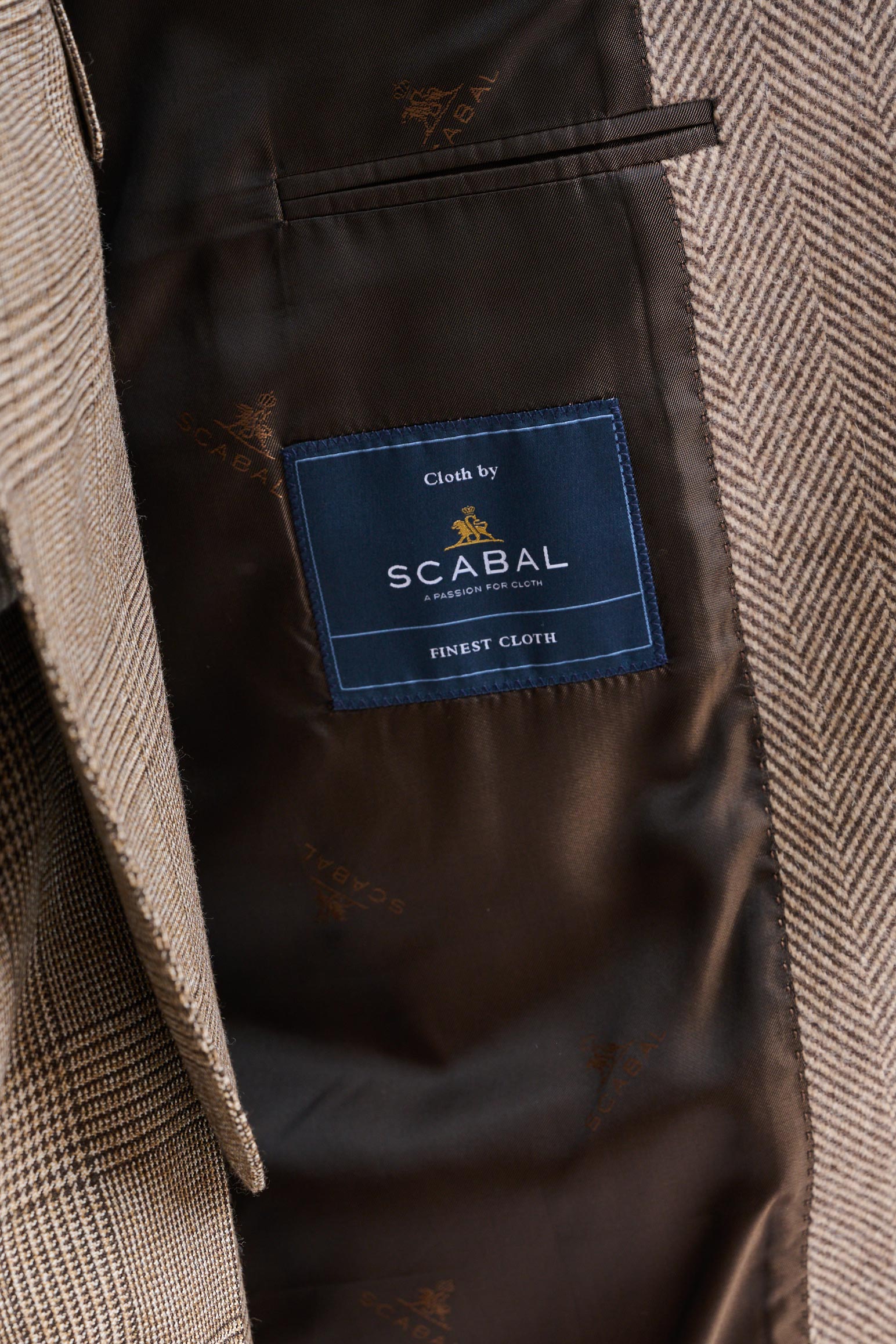 Light Brown Wool Sheffield Overcoat Zeus - Image 7