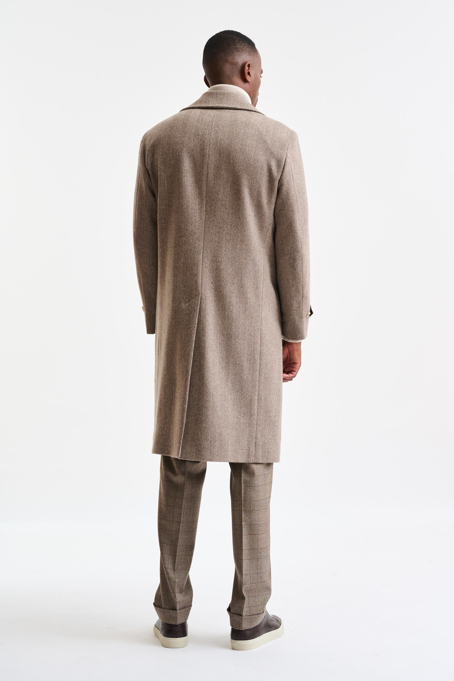 Light Brown Wool Sheffield Overcoat Zeus - Image 8