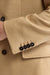 Manteau Hereford Zeus marron clair, 100 % cachemire